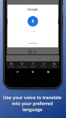English to Hindi Translator android App screenshot 2