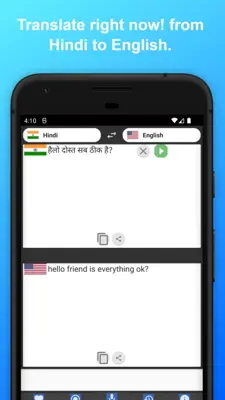 English to Hindi Translator android App screenshot 3